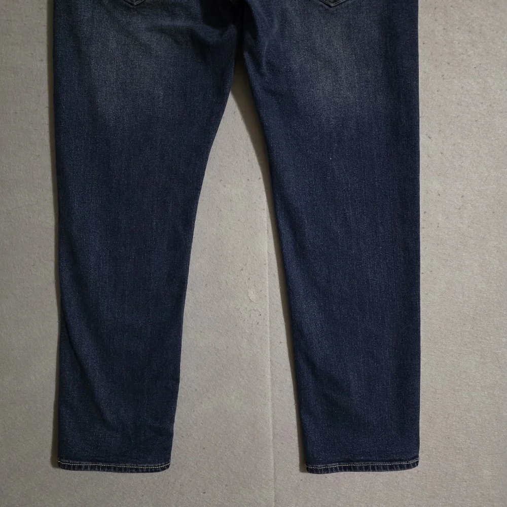 True Religion Mens Geno Relaxed Slim Denim Jeans Flap Pockets Size 34x29
